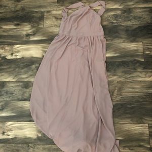 Taupe Lulu’s dress